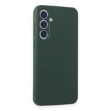 Samsung Galaxy A55 5g Kılıf First Silikon - Koyu Yeşil