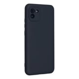 Samsung Galaxy A03 Kılıf Nano İçi Kadife Silikon - Lacivert
