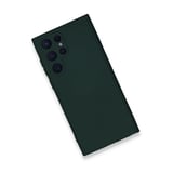 Samsung Galaxy S23 Ultra Kılıf Nano İçi Kadife Silikon - Koyu Yeşil