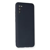 Samsung Galaxy A03s Kılıf Nano İçi Kadife Silikon - Lacivert