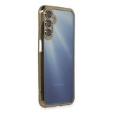 Samsung Galaxy A25 5g Kılıf Razer Lensli Silikon - Gold