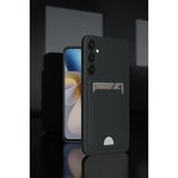 Samsung Galaxy A26 Kılıf Kelvin Kartvizitli Silikon - Lila