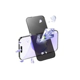 İphone 17 Air Bilvis 5in1 5d Magic Hayalet Cam Ekran Koruyucu - Siyah