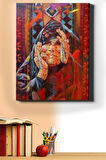 Sayılarla Boyama Seti Kasnaklı Yörük Ana 40 X 50 Cm