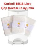 Korbell Çöp Poşeti 3'lü Set - Toplam 27 Metre-