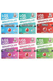 8.Sınıf LGS Matematik, Fen, Türkçe, Tarihi, İngilizce ve Din Soru Senaryoları (6 kitap) Set