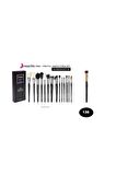 Nascita Pro Makyaj Fırça Seti Full Nasbrushset38 & Oval Yapılı Kapatıcı Fırçası 136