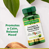 Nature's Bounty Anxiety  Stress Relief, Ashwagandha L-Theanine KSM66 600 mg 50 Tablets