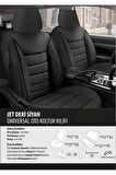 Fiat / Tofaş Murat 124 Koltuk Kılıfı Jet Deri Siyah