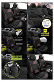 Seat Cordoba  Naz Oto carbon deri kırmızı