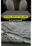 OPEL combo-c-2001-2011-tkmTerletmez Kaymaz Keten Oto Minder Kılıf Komple Set ( 7 Parça ) Füme