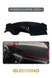 HYUNDAİ ELANTRA 2020+TORPİDO KORUMA HALISI GRİ KENAR