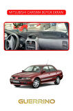 MITSUBISHI CARISMA BÜYÜK EKRAN TORPİDO KORUMA HALISI KIRMIZI KENAR