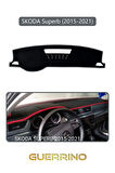 SKODA Superb (2015-2021)TORPİDO KORUMA HALISI GRİ KENAR