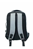 Necati Çanta 15.6" Usb Ve Kulaklık Girişli Laptop Notebook Sırt Çantası Usb Kablosu Hediyeli