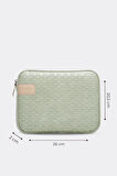 İpad Air Pro & Matepad & Galaxy & Tablet Kılıfı 11" Inç Hasır Mavi