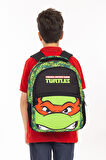 Necati Çanta Lisanslı Ninja Kaplumbağalar İlkokul Çantası - Erkek Çocuk Okul Çantası