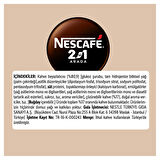 Nescafe 2Si1 Arada Sütlü Kahve 10 Gr X 10 Adet