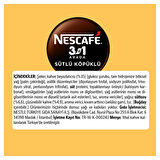 Nescafe 3Ü1 Arada Sütlü Köpüklü Kahve 17,4 Gr X 10 Adet