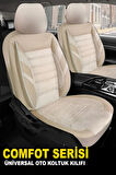 MITSUBISHI COLT 2004-2013Uyumlu Oto Koltuk Kılıfı Comfort Serisi - Ekstra Bej