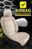 MITSUBISHI COLT 2004-2013Uyumlu Oto Koltuk Kılıfı Comfort Serisi - Ekstra Bej