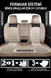 TOYOTA AVENSIS SW 2003-2009Uyumlu Oto Koltuk Kılıfı Edition Serisi 