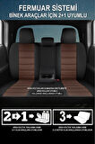 FORD TRANSIT CONNECT 2013-Uyumlu Oto Koltuk Kılıfı Joy Serisi 