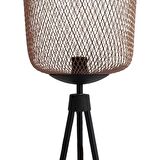 Mate Serisi Bronz Metal Abajur