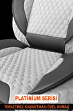 DACIA DACIA SANDERO STEPWAY 2012-2021Uyumlu Oto Koltuk Kılıfı Platinium Serisi -  Gri