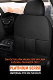FORD FOCUS  2005-2011Uyumlu Oto Koltuk Kılıfı Platinium Serisi - Füme