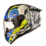 NCR Kask Rap M70 Vizörlü Kapalı Kask (ECE BELGELİ)