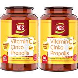 Ncs Vitamin C Çinko Propolis 60 Tablet 2 Kutu
