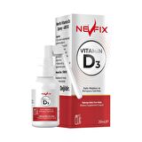 Ncs L-Carnitine Karabiber Extreli 120 Tablet   Nevfix Vitamin D3 Sıvı Sprey