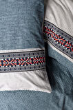 Nishev.com Evini Sev Folk Art Çift Kişilik Nevresim Takımı - Polku Gri