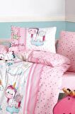 Nishev Bebek Nevresim Takımı - Unicorn Pembe