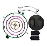 Hareket Eden Kinetik Orbital Yuvarlak Renkli Denge Topu