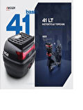 WOGEN 41 LT. MOTOSİKLET ARKA ÇANTA --SIRT DAYAMALI--***SİYAH***