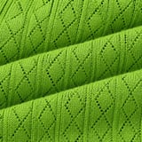 Polo Yaka Baklava Desenli Triko