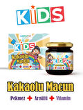 Kids Çocuklar Için Özel - Arı Sütü, Pekmez, Bal Ve Vitamin Katkılı Kakaolu Macun