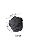 2'li Set Airfryer 7 Gözlü Silikon Mini Muffin Yapışmaz Cupcake, Brownies, Pasta Kek Kalıbı