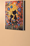 Sayılarla Boyama Seti Kasnaklı Kedi Düşleri 60 X 75 Cm