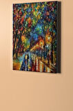Sayılarla Boyama Seti Kasnaklı Gece Yürüyüşü 40 X 50 Cm