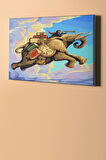Sayılarla Boyama Seti Kasnaklı Ucan Fil 40 X 50 Cm