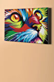 Sayılarla Boyama Seti Kasnaklı Renkli Asil 60 X 75 Cm