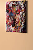 Sayılarla Boyama Seti Kasnaklı Renkli Duruş 40 X 50 Cm