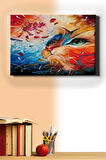 Sayılarla Boyama Seti Kasnaklı Renkli Kedi 1 40 X 50 Cm