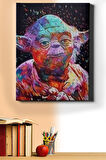 Sayılarla Boyama Seti Kasnaklı Starwars Yoda 40 X 50 Cm