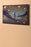Sayılarla Boyama Seti Kasnaklı Fantastik Ağaç 50 X 65 Cm