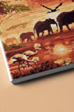 Sayılarla Boyama Seti Kasnaklı Afrika 40 X 50 Cm