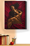 Sayılarla Boyama Seti Kasnaklı Tutkulu Dokunuş 60 X 75 Cm